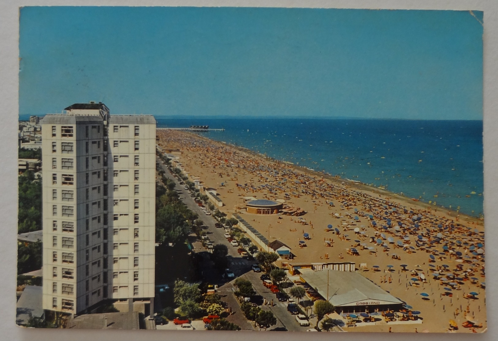 609- Cartolina Lignano Sabbiadoro Spiaggia E Lungomare - Altri & Non Classificati