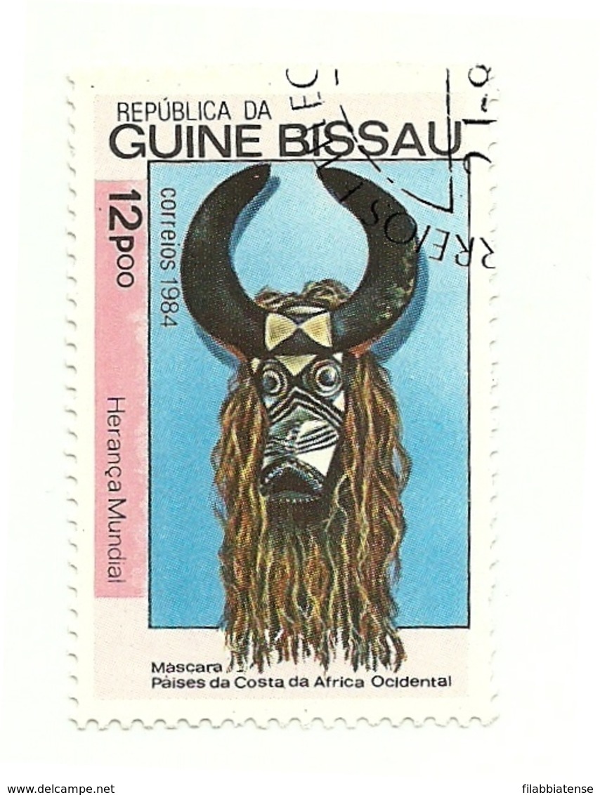1984 - Guinea Bissau 295D Maschera - Altri & Non Classificati