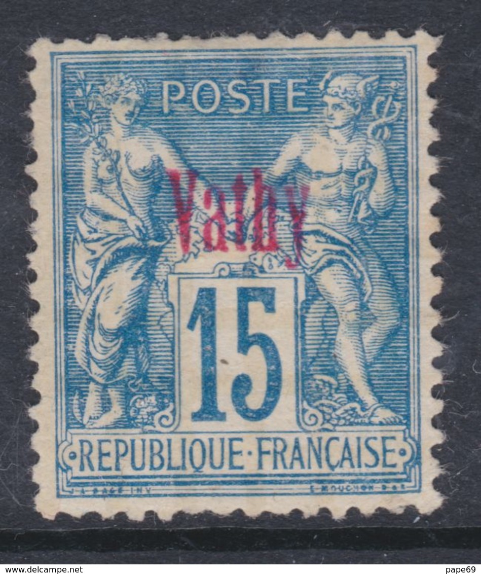 Vathy N° 6  (.)  15 C. Bleu  Neuf Sans Gomme Sinon TB - Nuevos