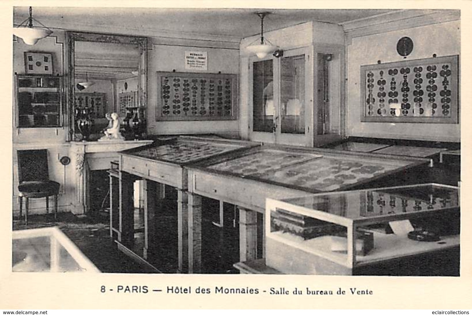 Paris     75  Hotel de la monnaie Fabrication. Série complète 24 CP Dos vierge  (voir scan)