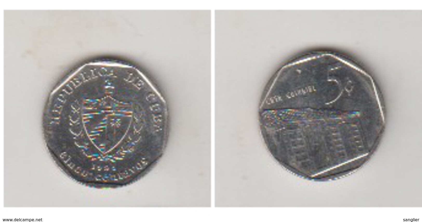 CUBA - 5 CENTAVOS 1984 - Cuba