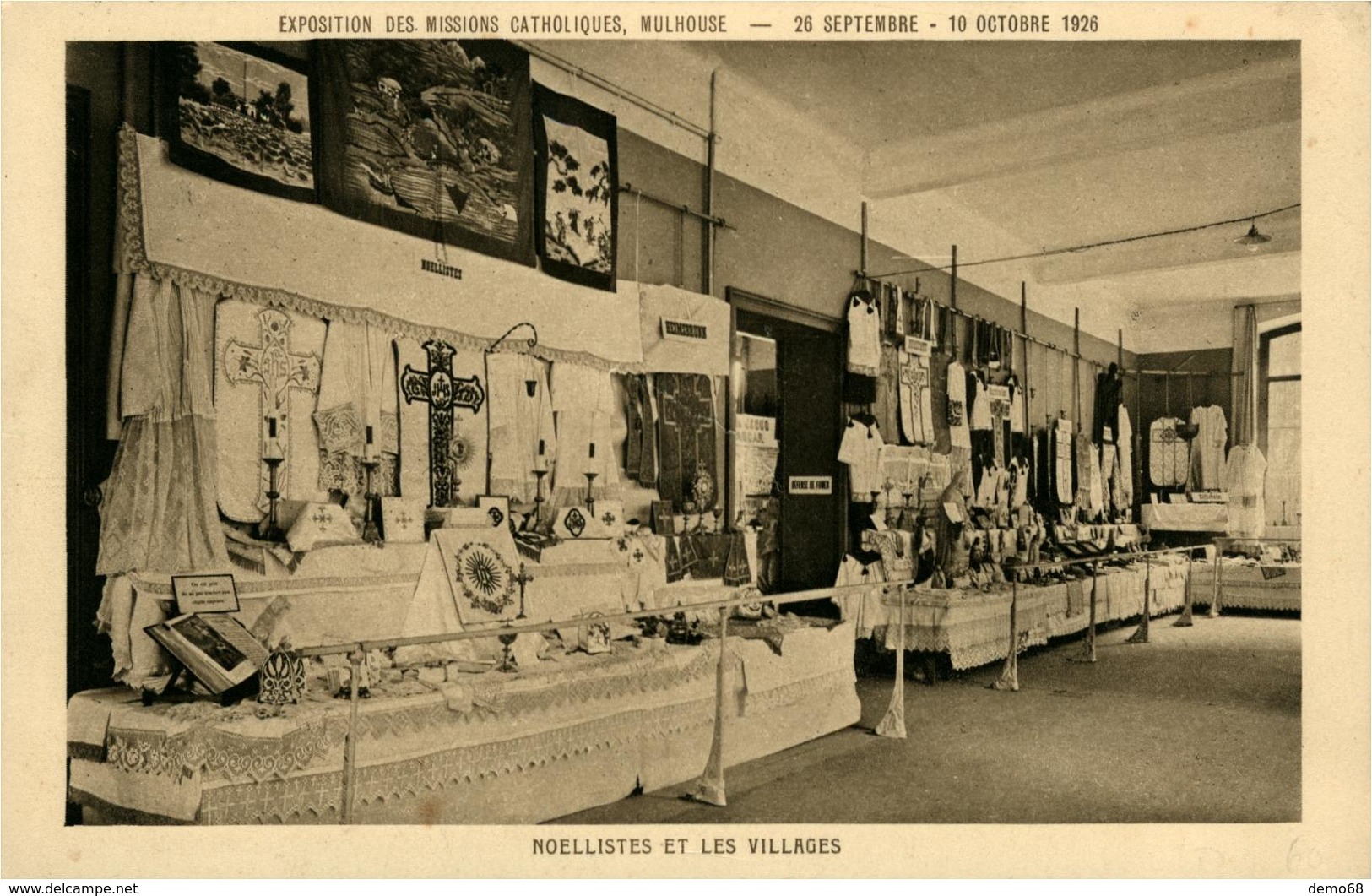 Mulhouse Noellistes Et Les Villages  Expo Des Missions Catholiques 26 Septembre Au 10 Octobre 1926 - Mulhouse