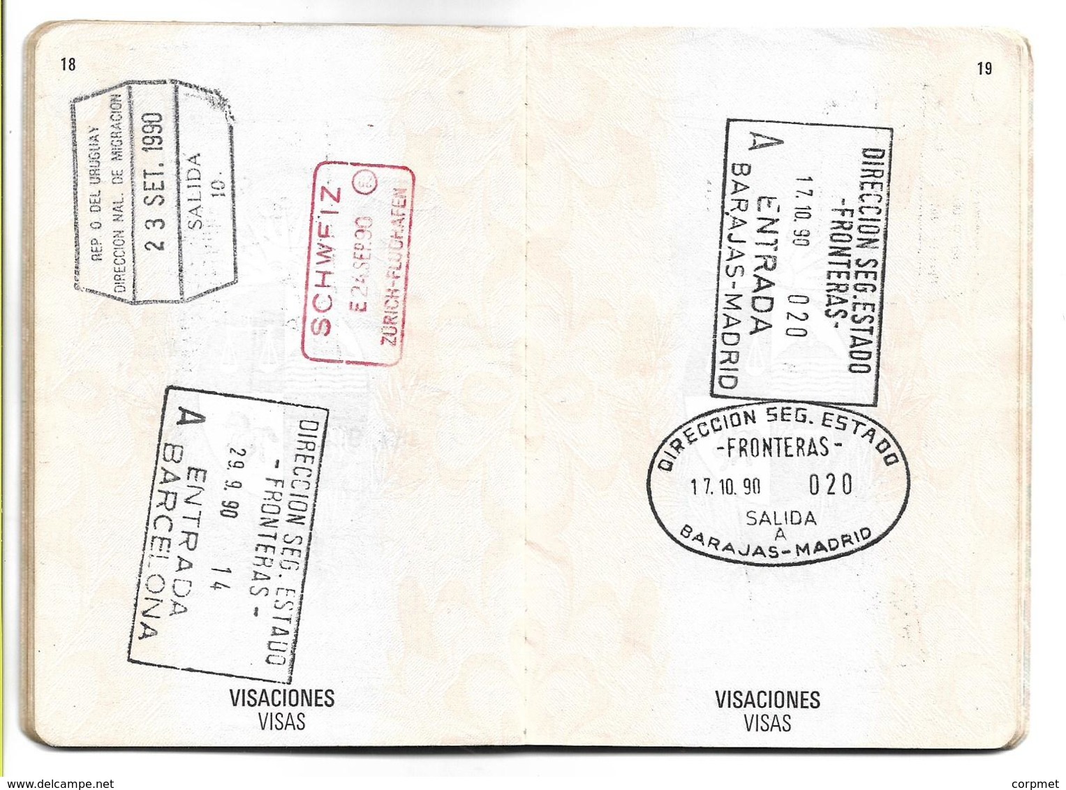 URUGUAY  - DIPLOMATIC   PASSPORT - PASSEPORT +  previous Presidential letter with designation to JAPAN embassy (scan 8)