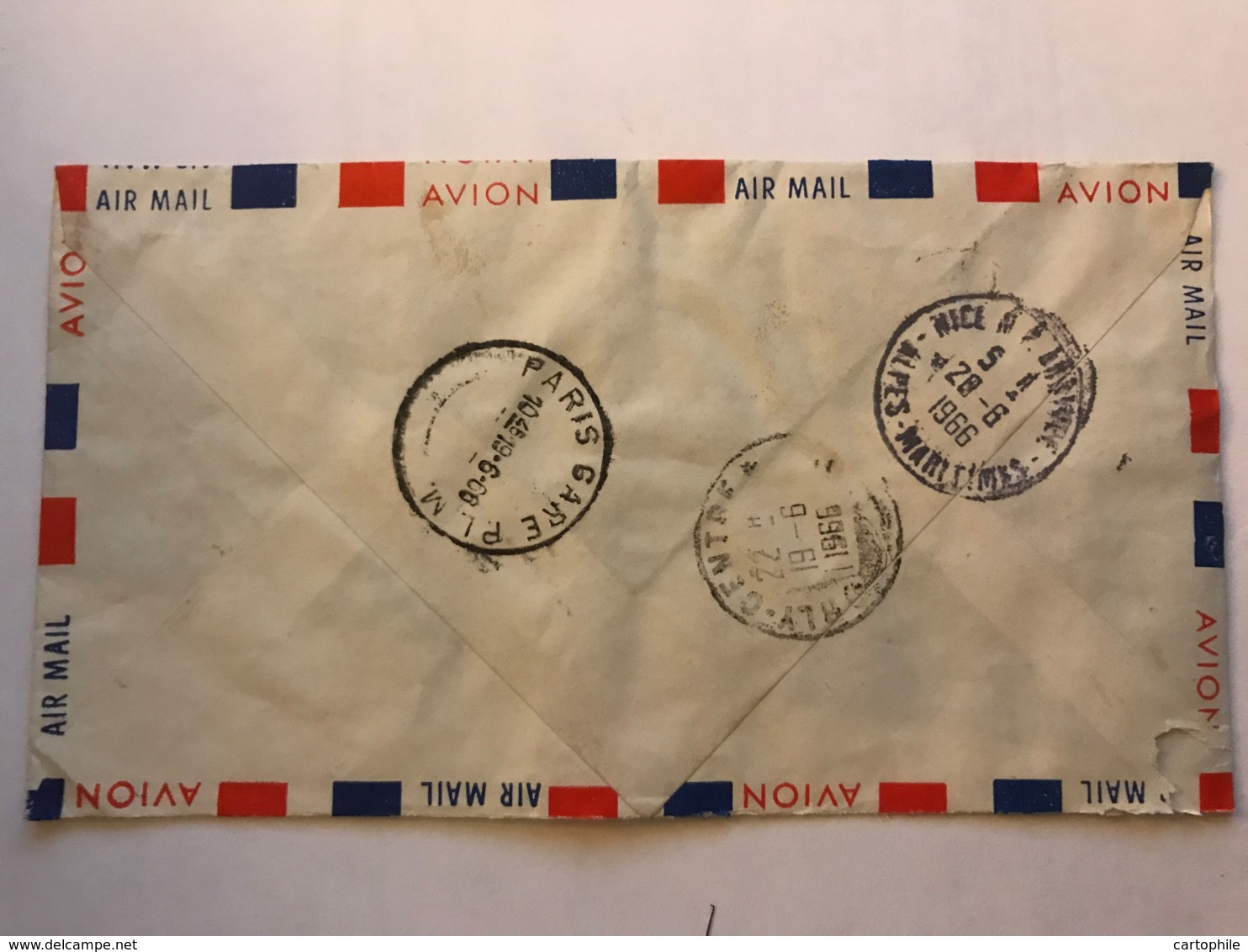 SOUTH VIET NAM - Express Letter 1966 From GIADINH - Air Mail To France - Viêt-Nam