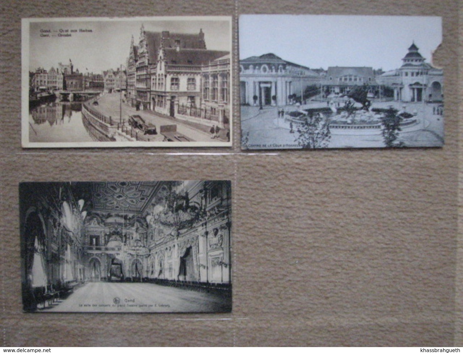 BELGIQUE - GAND (LOT DE 5 CP) - Gent