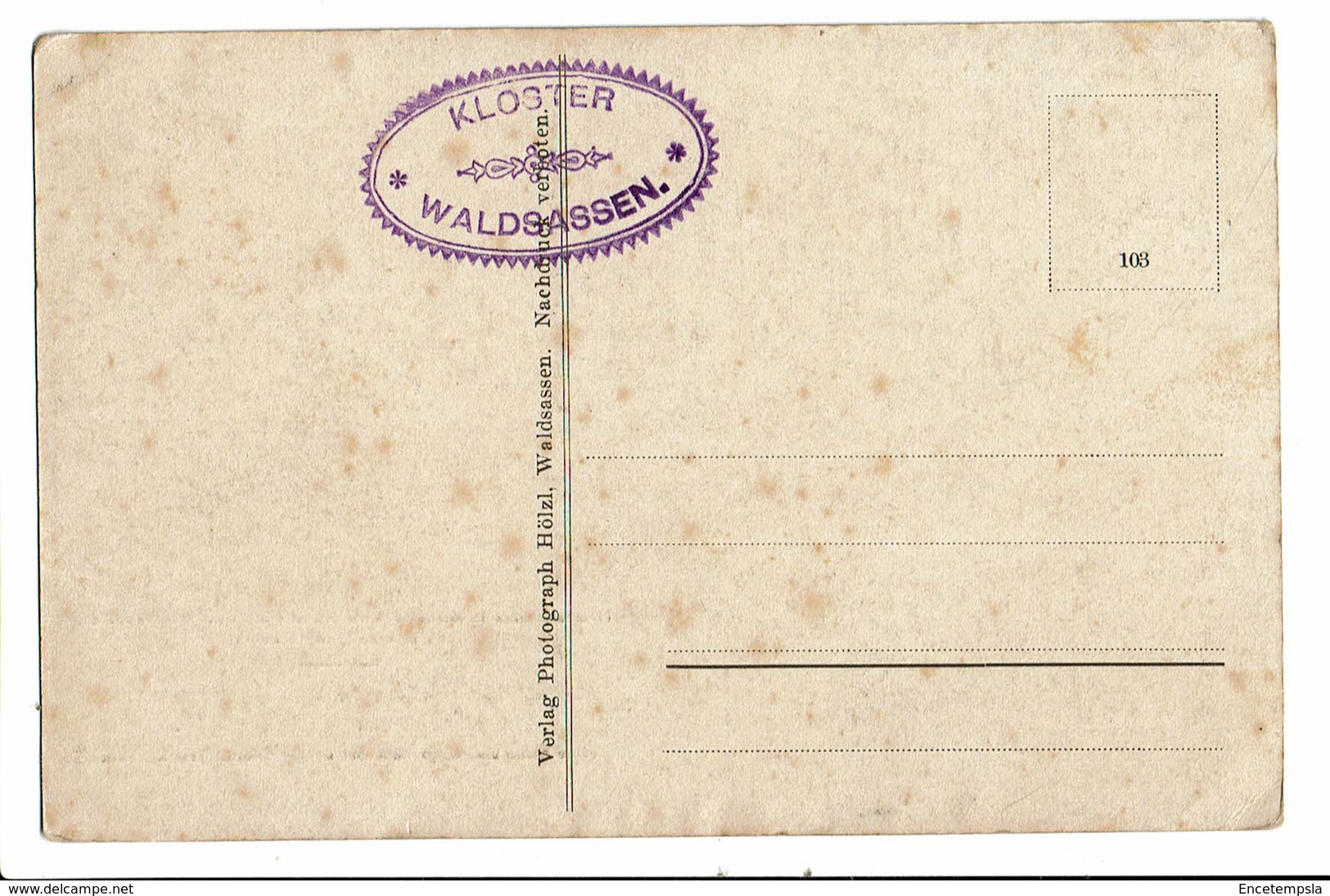 CPA - Carte Postale - Allemagne - Kloster Waldsassen-St Bernardus Auf Dem Konzil Zu Reims VM116 - Tirschenreuth