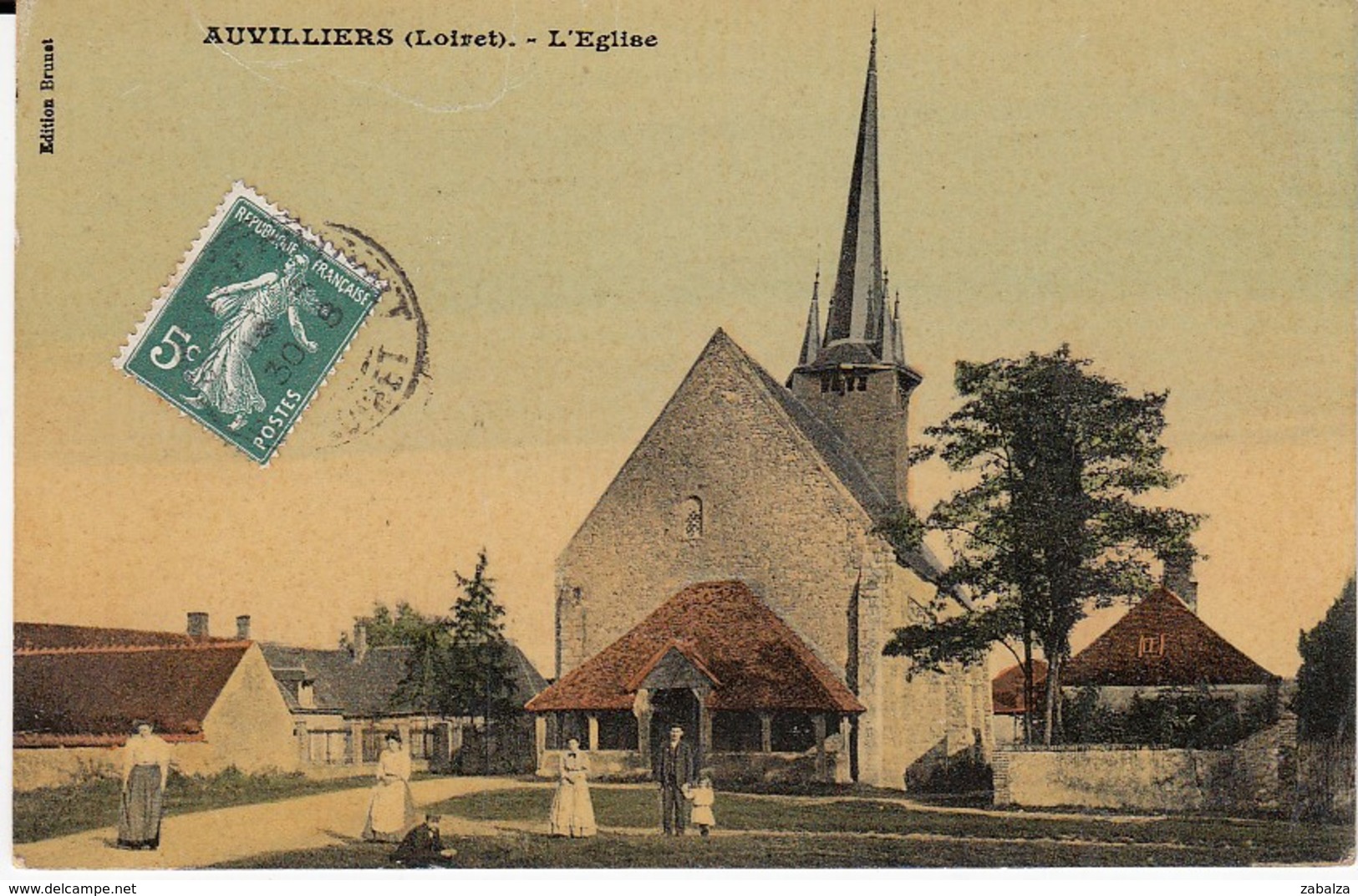 Auvilliers L'église - Autres & Non Classés