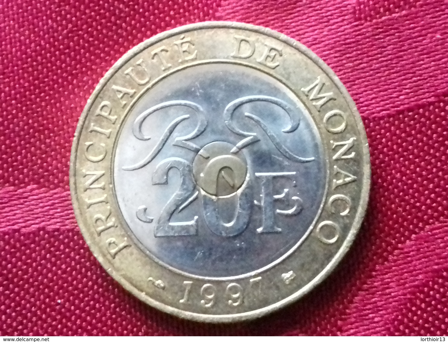 20 Francs 1997 Monaco - 1960-2001 Nouveaux Francs