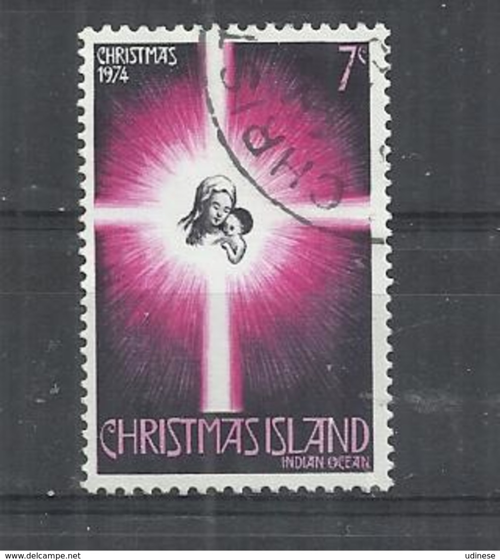 CHRISTMAS ISLAND 1974 - CHRISTMAS - USED OBLITERE GESTEMPELT USADO - Christmas Island