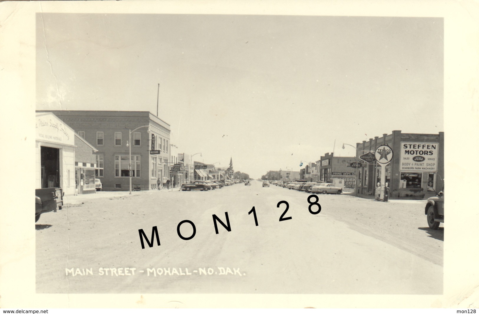 ETATS UNIS-NORD DAKOTA-COMTE DE RENVILLE -MOHALL - MAIN STREET - Other & Unclassified