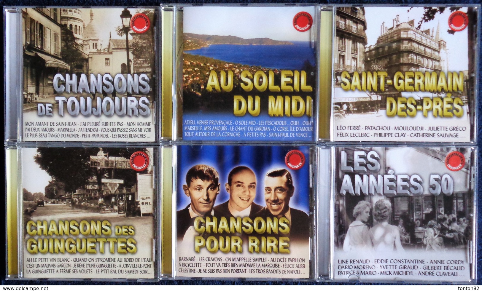 LES ANNÉES CHANSONS - Coffret De 6 C.D. - Hit-Compilations