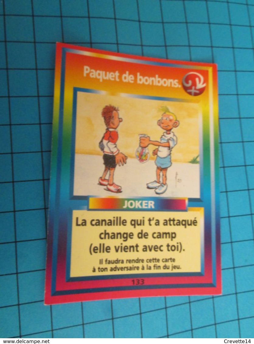 1501-1525 : TRADING CARD 1991 JEU "CANAILLES" PANINI / JOKER - PAQUET DE BONBONS - Autres & Non Classés
