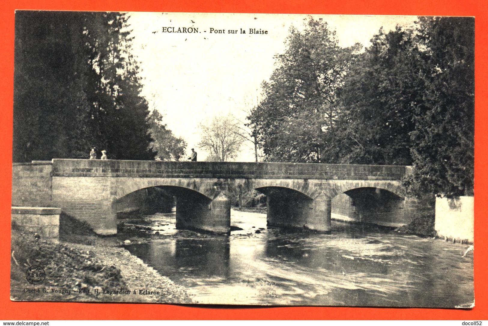 CPA 52 Eclaron " Pont Sur La Blaise " - Eclaron Braucourt Sainte Liviere