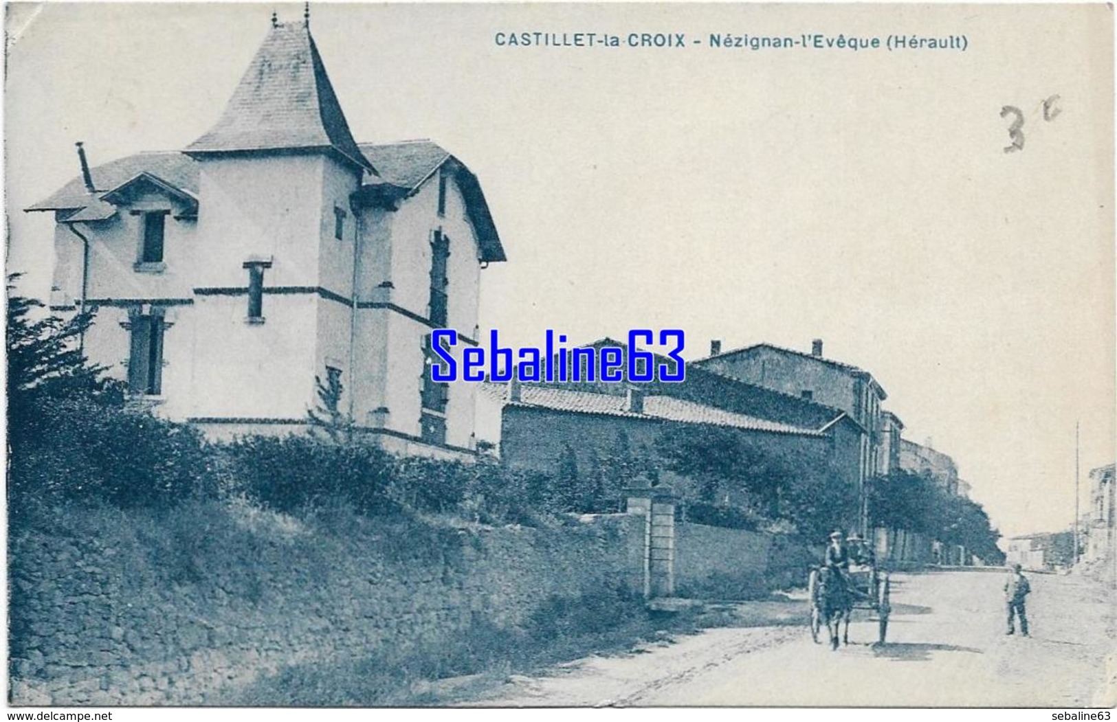 Castillet-la-Croix - Nézignan-L'Eveque - 1927 - Autres & Non Classés