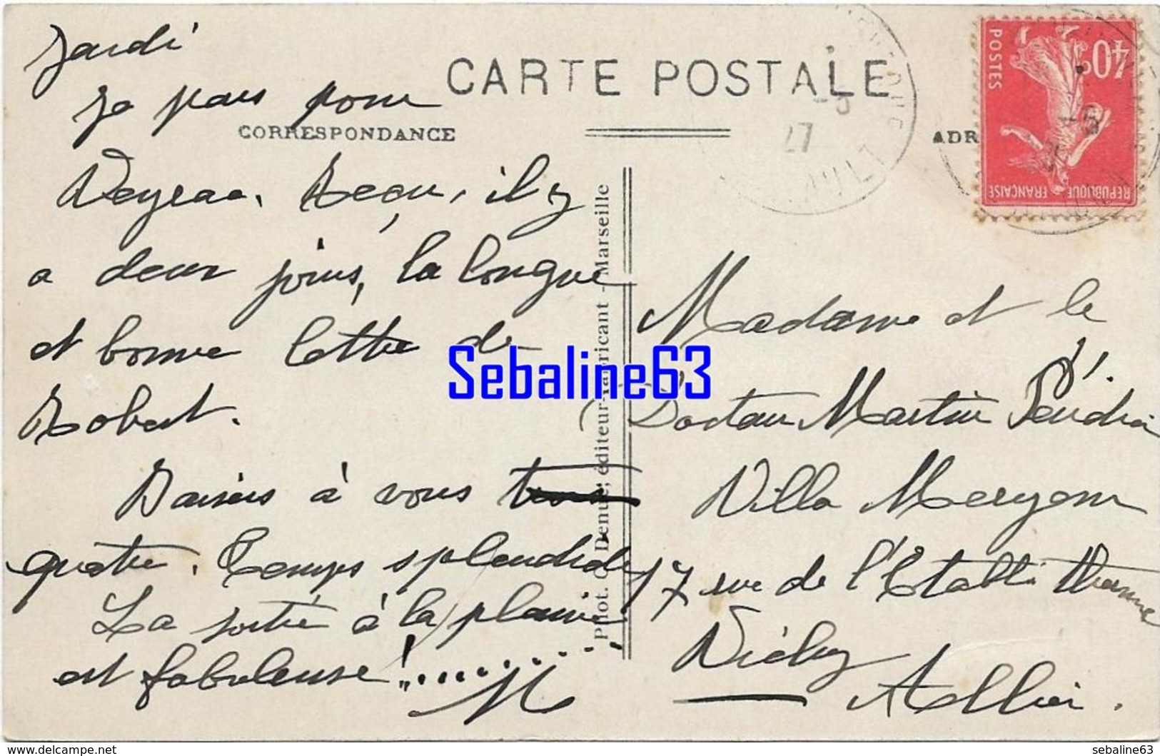 Castillet-la-Croix - Nézignan-L'Eveque - 1927 - Autres & Non Classés