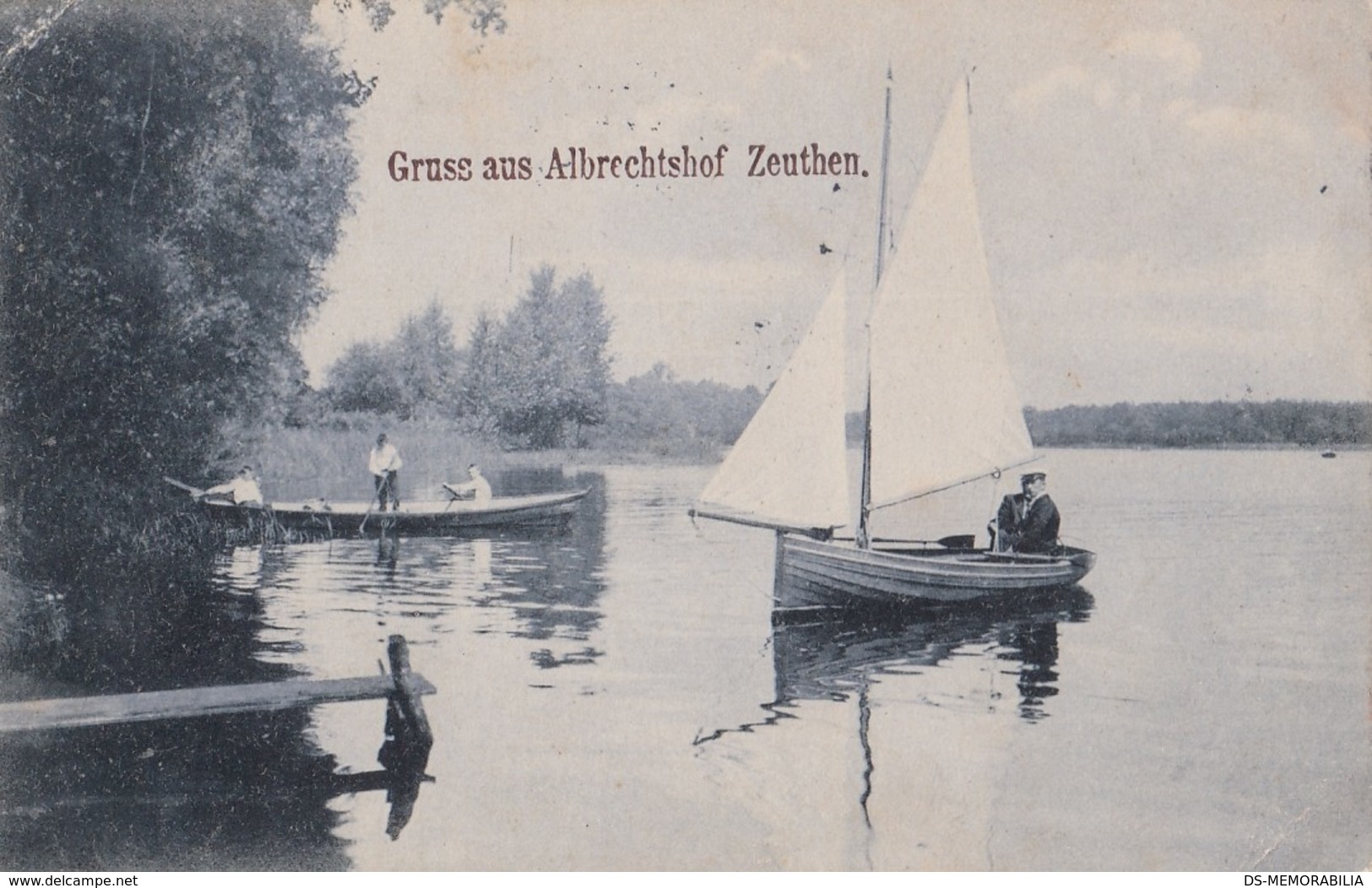 Gruss Aus Albrechtshof Zeuthen 1908 - Zeuthen