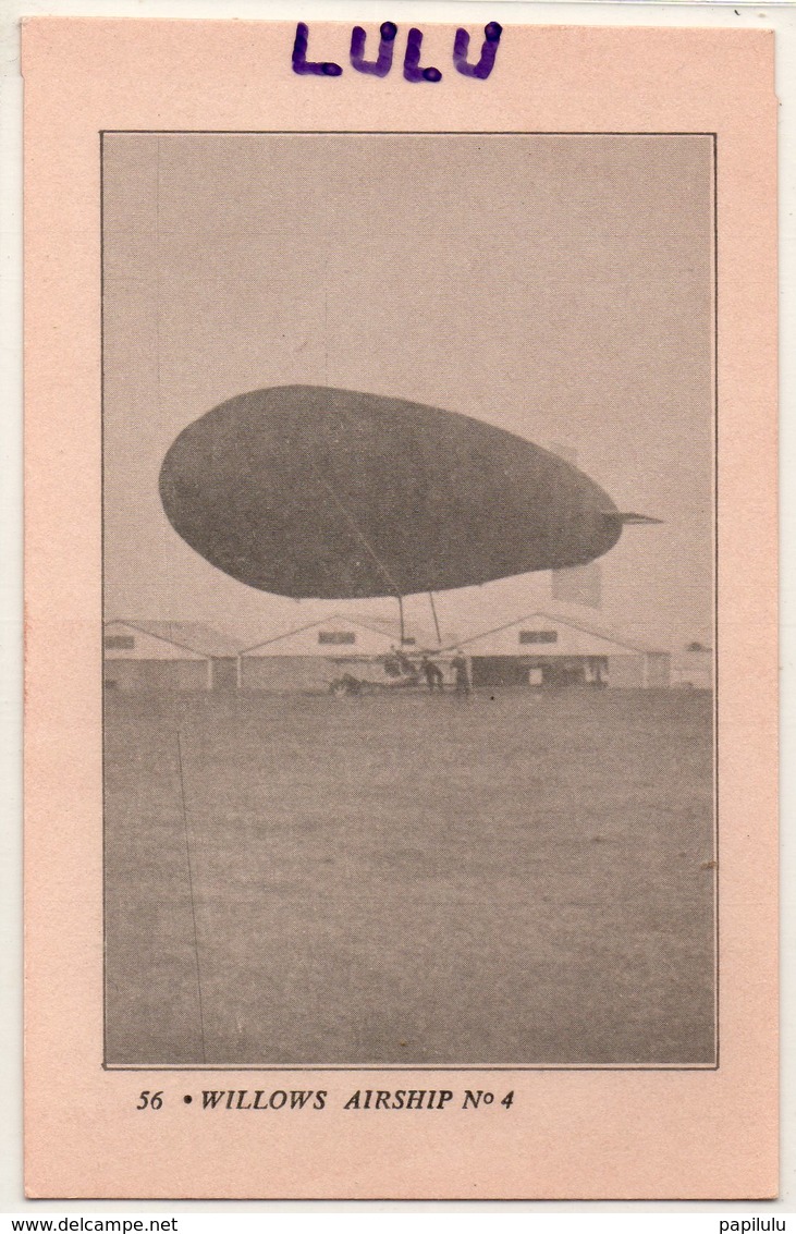 TRANSPORTS 324 : 56 Willows Airship N° 4 ( Dirigeable Devant Des Hangars ) - Dirigeables