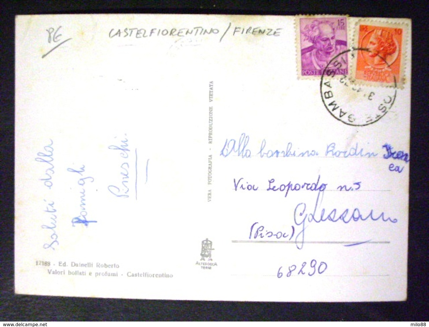 TOSCANA -FIRENZE -CASTELFIORENTINO -F.G. LOTTO N°21 - Firenze (Florence)