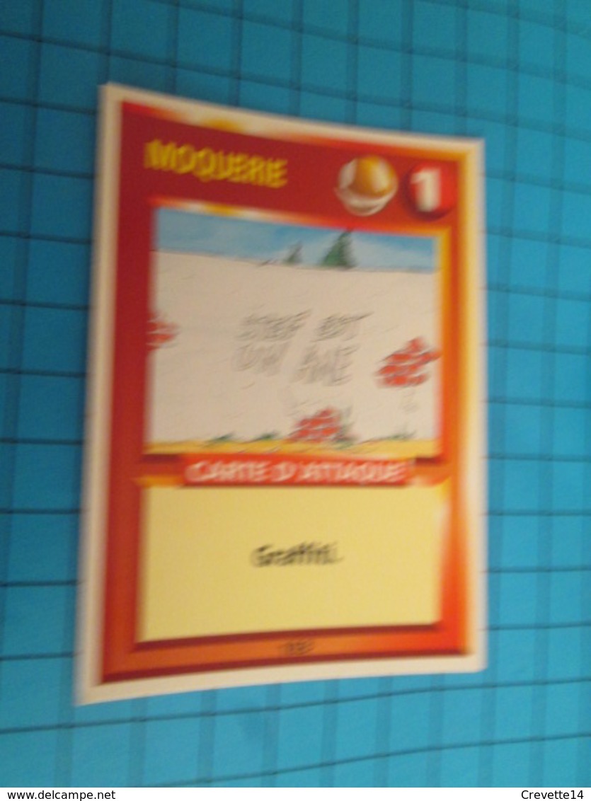 1526-1550 : TRADING CARD 1991 JEU "CANAILLES" PANINI / MOQUERIE - GRAFITTI - Altri & Non Classificati