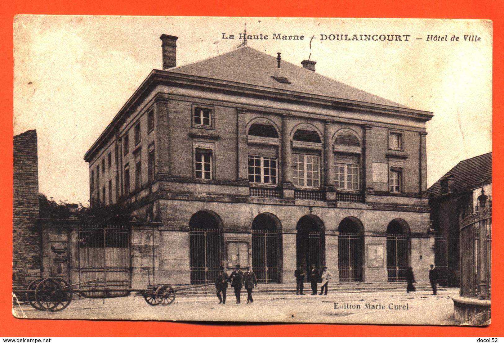 CPA 52 Doulaincourt  " Hotel De Ville " - Doulaincourt