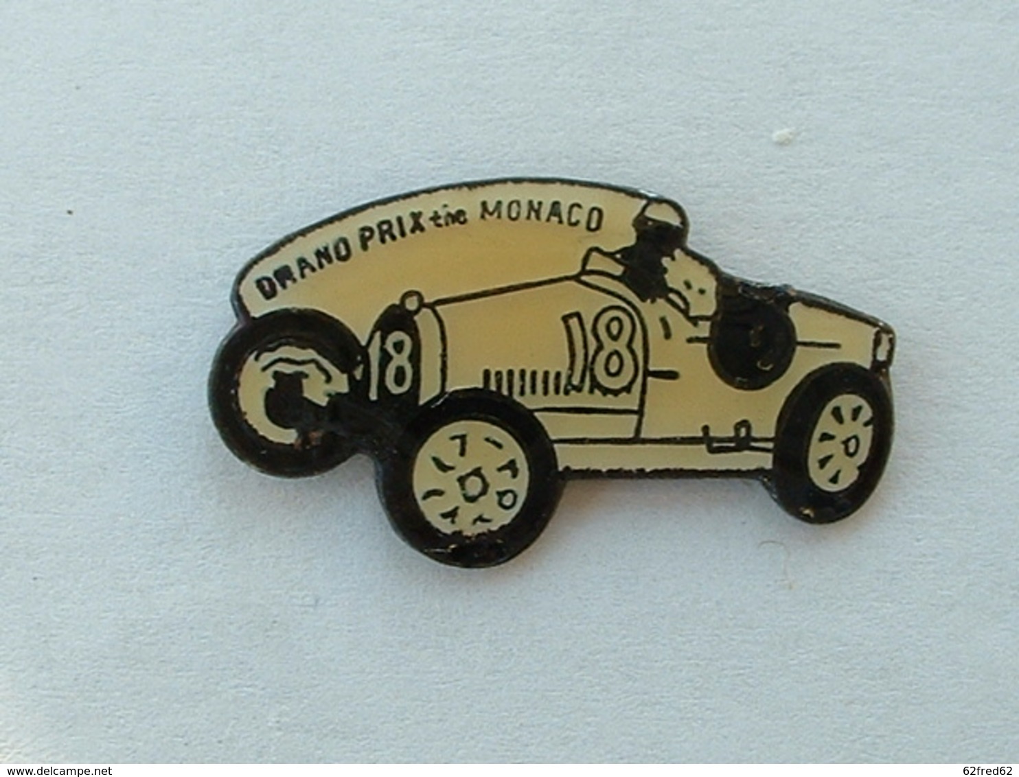 PIN'S BUGATTI - GRAND PRIX DE MONACO - Other & Unclassified