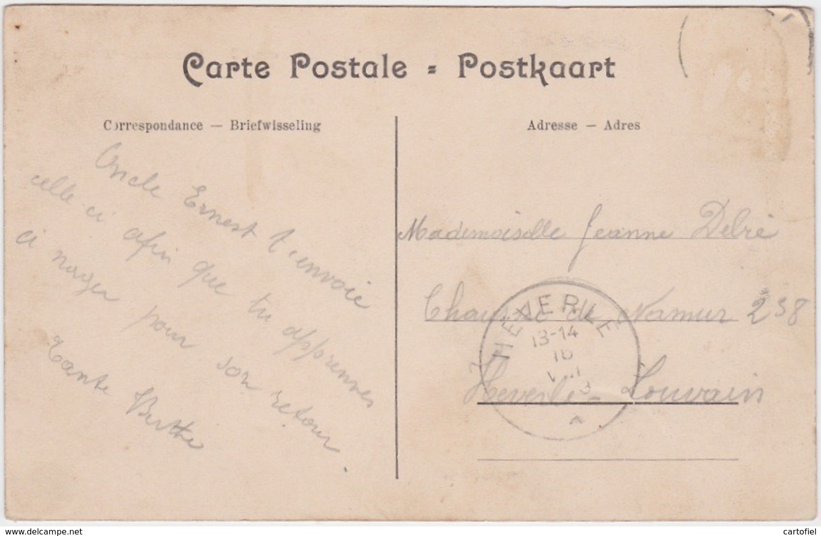 MOL-SAS NR 3 -CASERNE-KAZERNE-DOUANE-GEANIMEERDE KAART-ZEGEL VERWIJDERD-PRACHTIGE STAAT-ZIE DE 3 SCANS-RARE+TOP ! ! ! - Mol