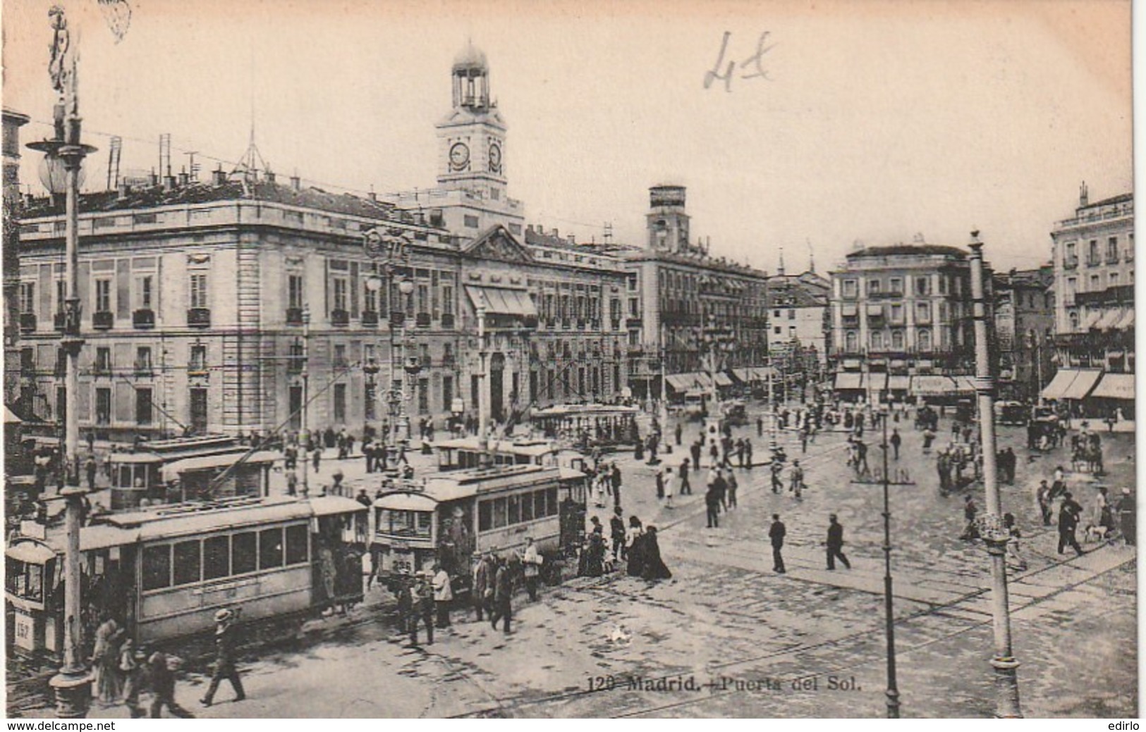 *** MADRID ***  Puerta Del Sol TTB Tram  - Unused - Madrid