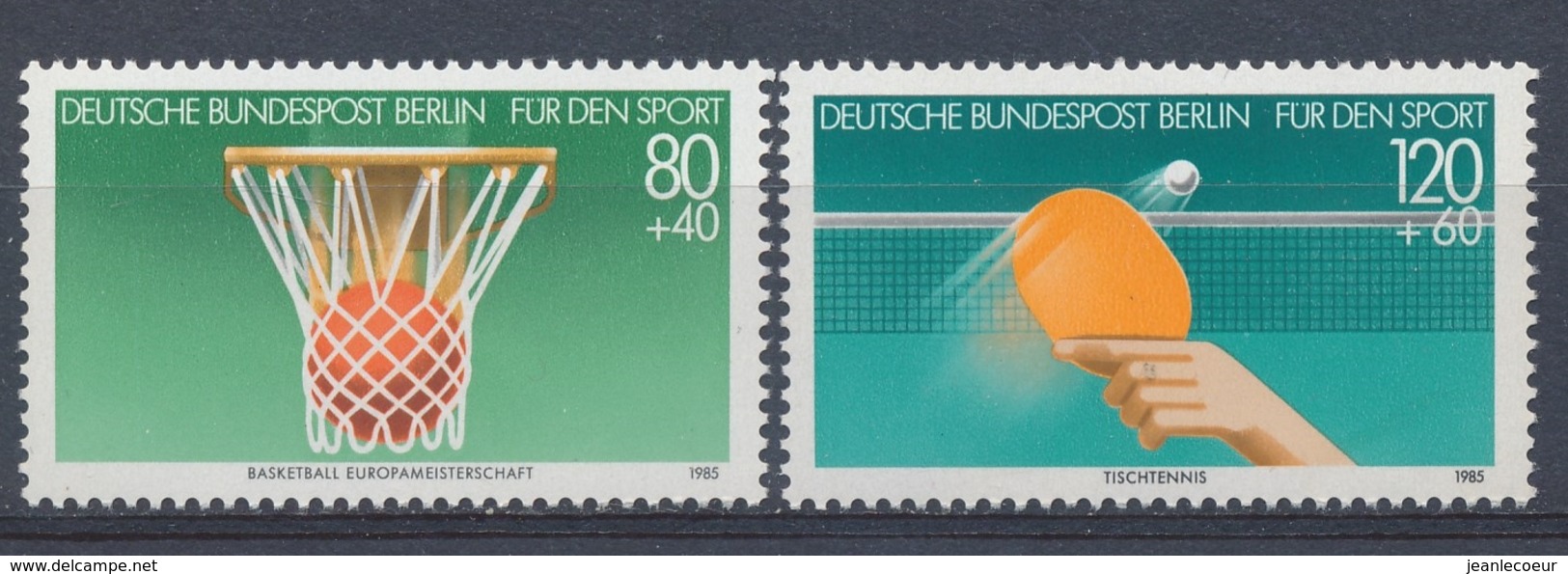 Berlijn/Berlin 1985 Mi: 732-733 Yt: 691-692 (PF/MNH/Neuf Sans Ch/nuovo Senza C./**)(4078) - Ungebraucht