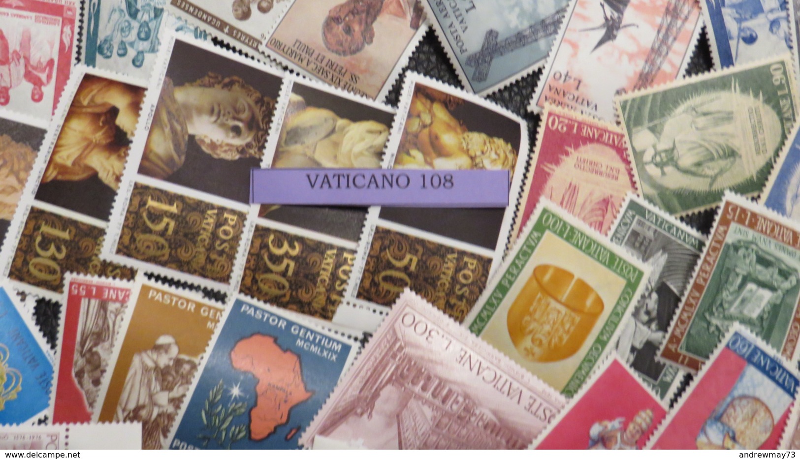 VATICAN- 280 DIFFERENT MNH STAMPS - Collections