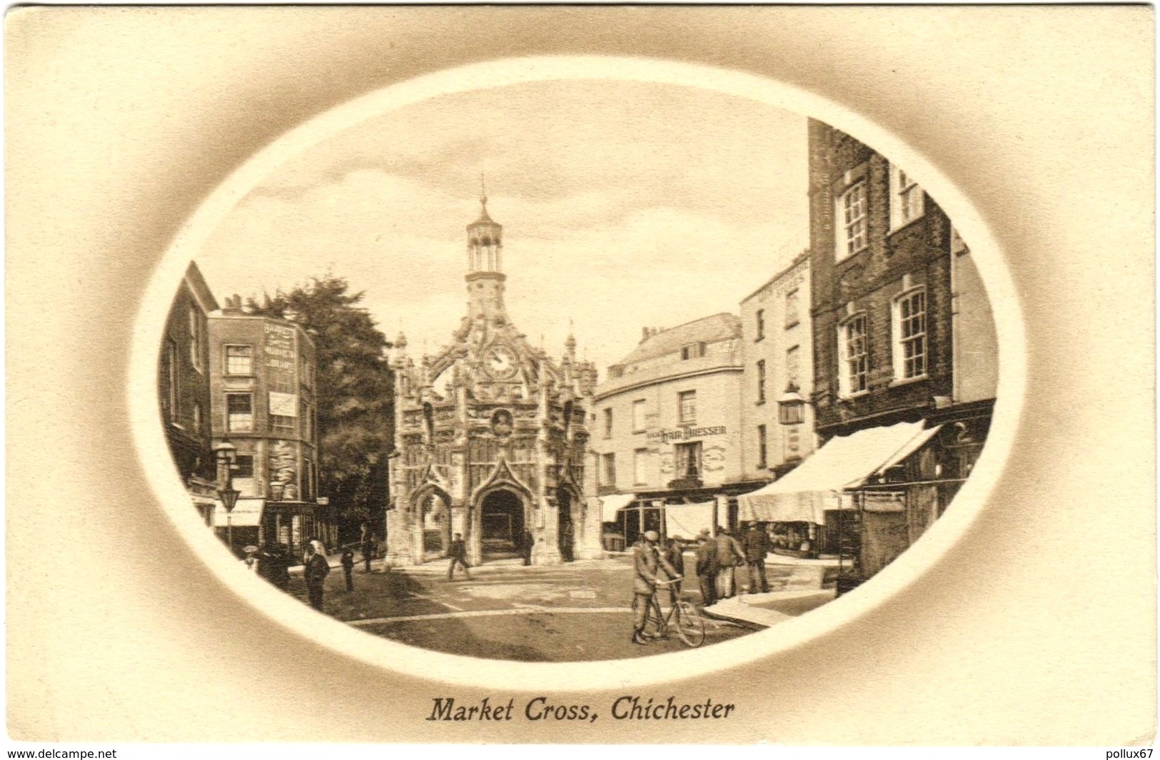 CPA DE CHICHESTER  (ROYAUME-UNI)  MARKET CROSS - Chichester