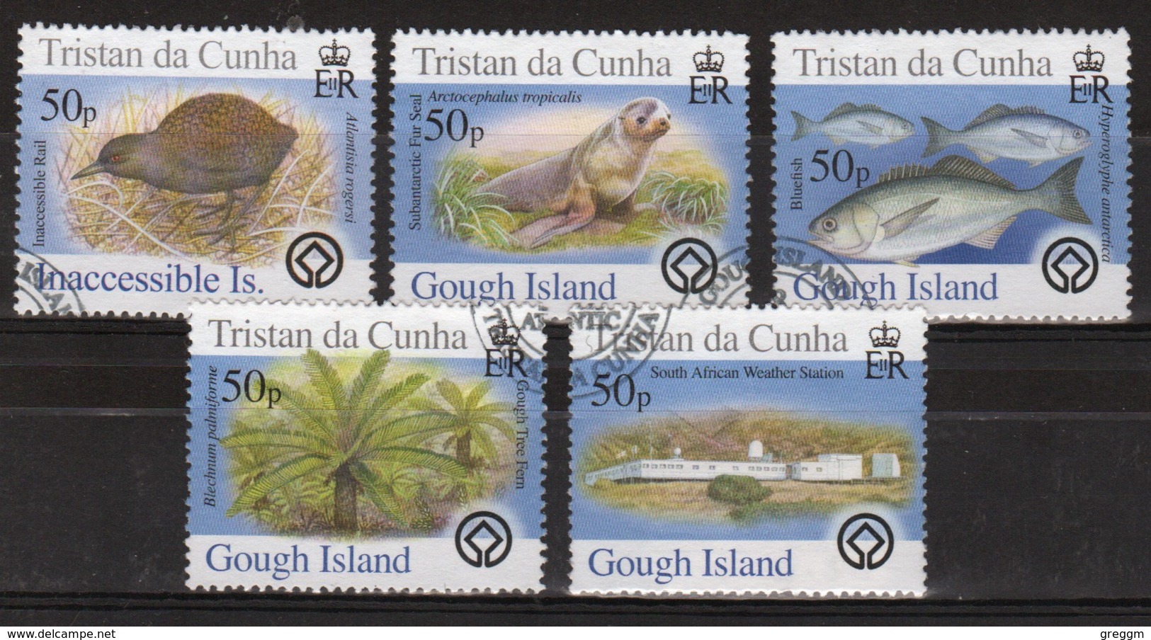 Tristan Da Cunha 2005 Complete Set Of Stamps Commemorating Islands 2nd Series (Gough). - Tristan Da Cunha