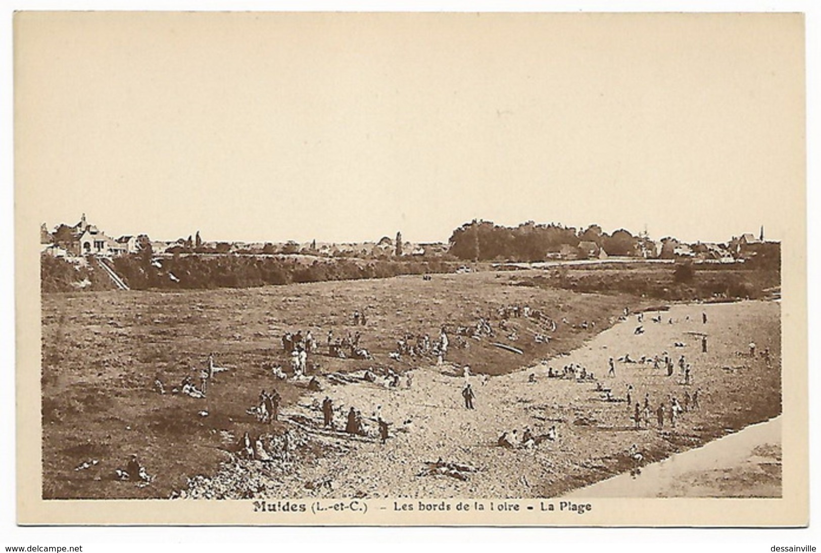 LOIR ET CHER  MUIDES - Les Bords De La Loire - La Plage - Autres & Non Classés