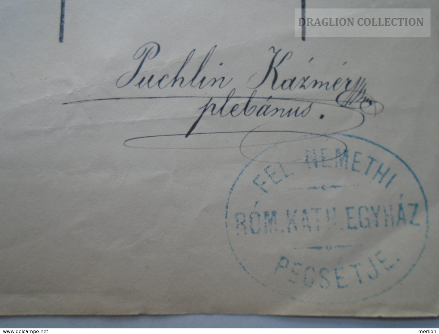 ZA179.12  Old Document- Hungary  -Felnémet -Eger - Agnes (1857) NAGY -Herengen - Szarvaskő - Puchlin Kázmér P. 1883 - Nacimiento & Bautizo