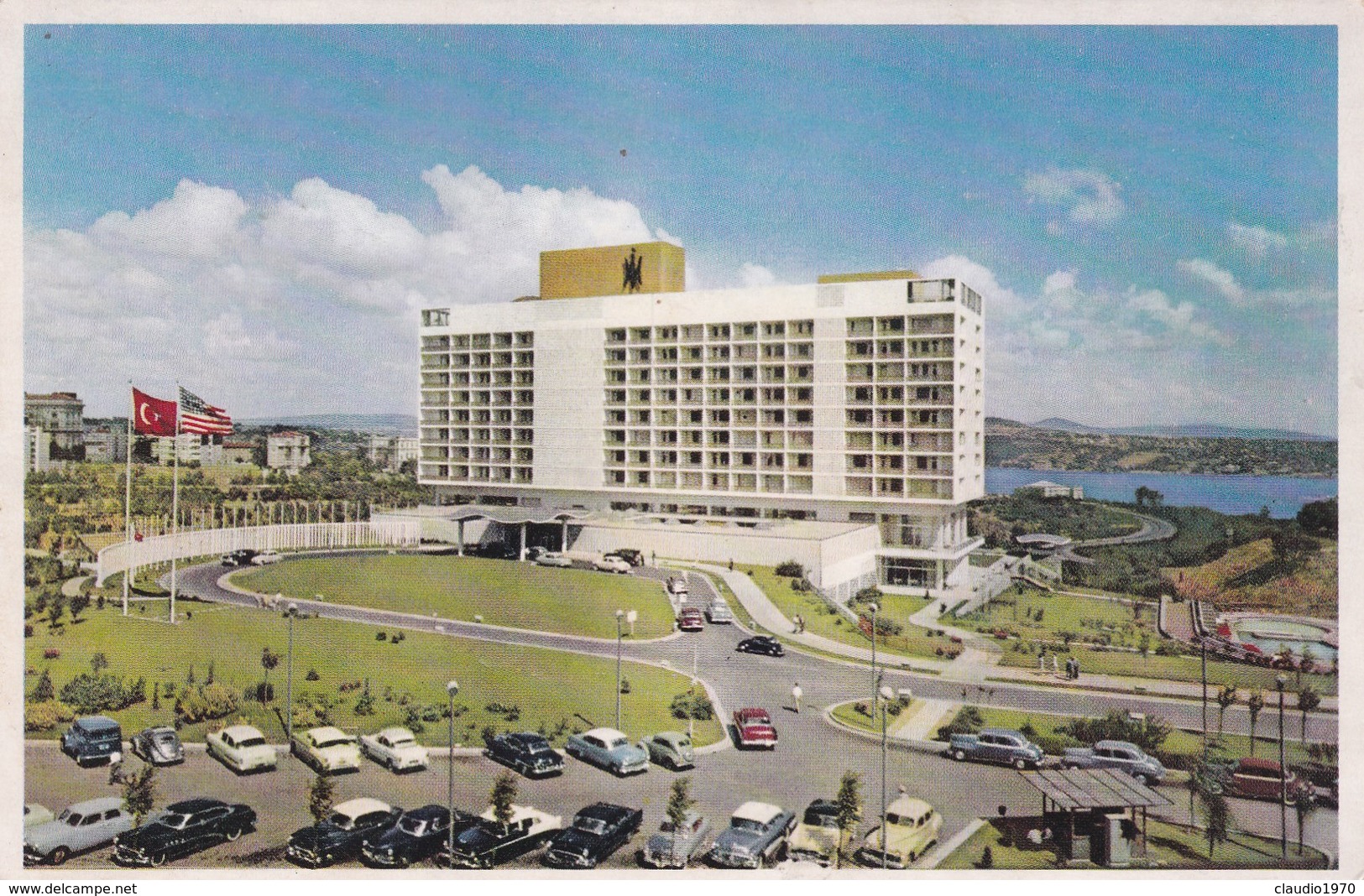 CARTOLINA - POSTCARD - TURCHIA - HILTON OTELI - HILTON HOTEL - ISTANBUL - Turchia