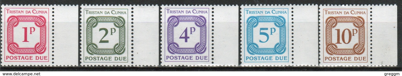 Tristan Da Cunha 1976 Set Of Postage Due Stamps . - Tristan Da Cunha