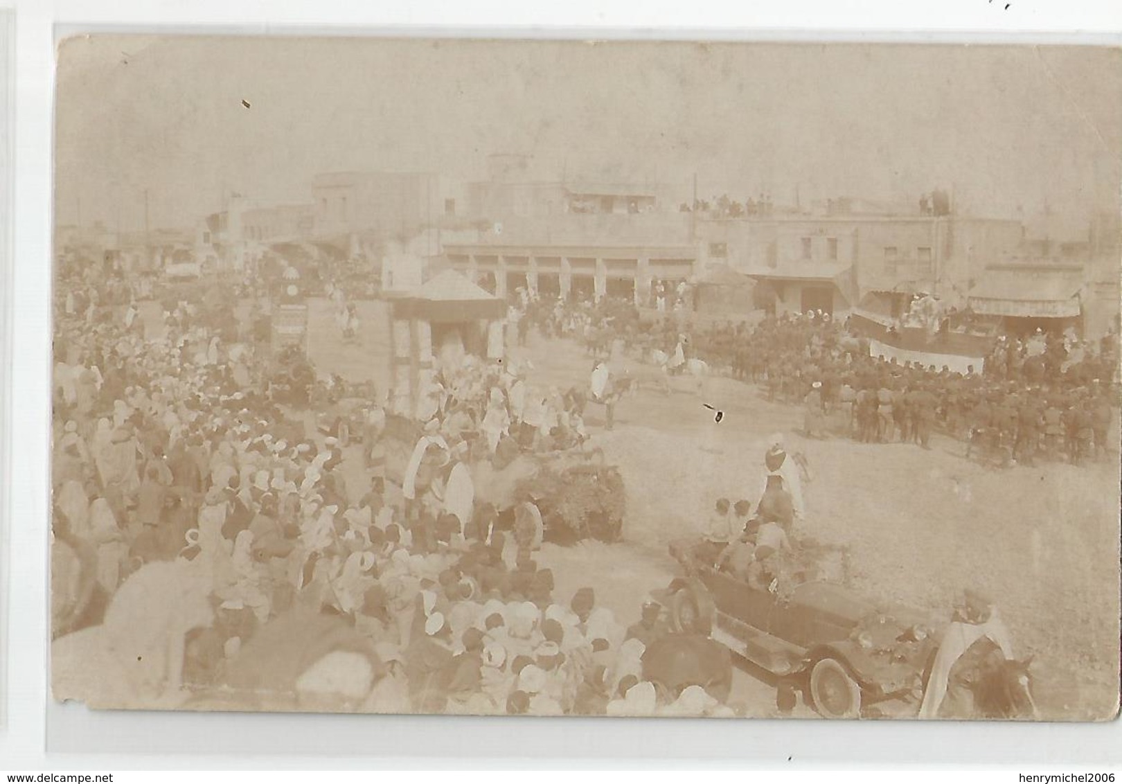 Carte Photo Maroc Sultan Fete Défilé A Rabat ? - To Identify