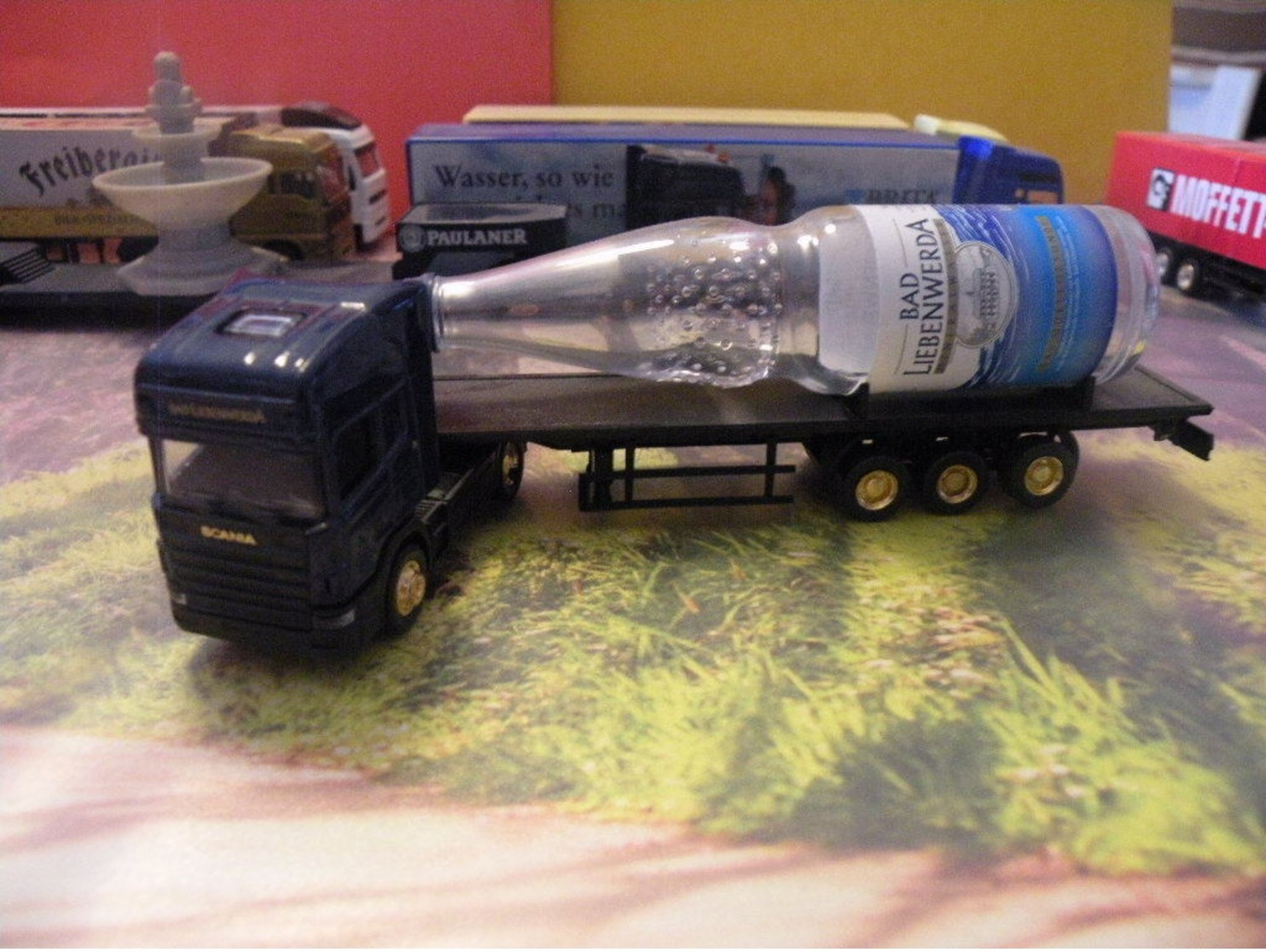 Camion Scania - BAD Liebenwerda - 1/87  - Sans Boite - Echelle 1:87