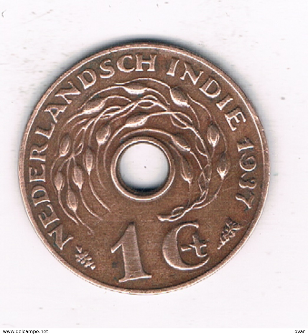 1 CENT  1937 NEDERLANDS INDIE /0853/ - Indes Néerlandaises