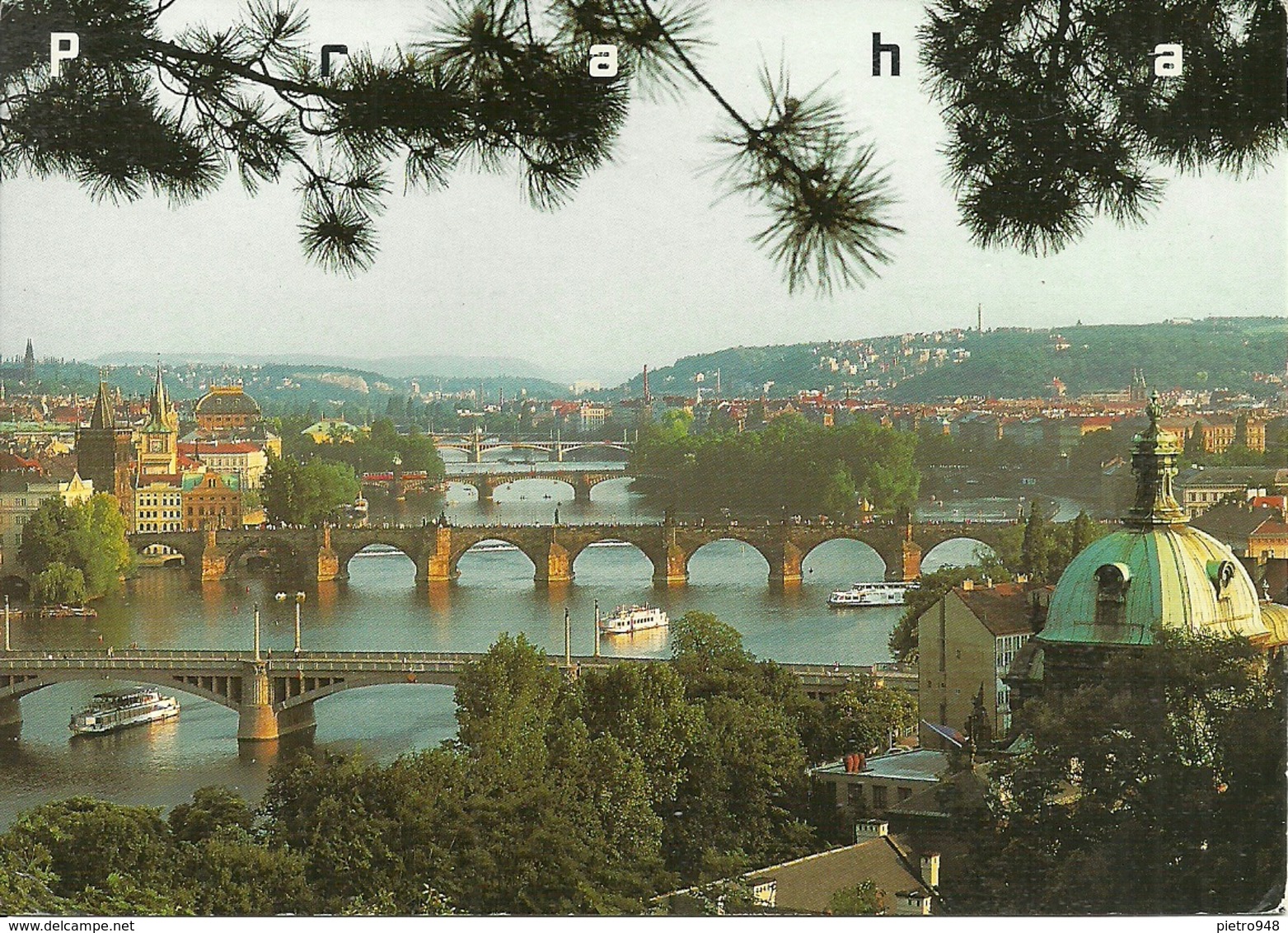 Praga, Praha (Rep. Ceca) Prague's Bridges, Les Ponts, Panorama Dei Ponti - Repubblica Ceca