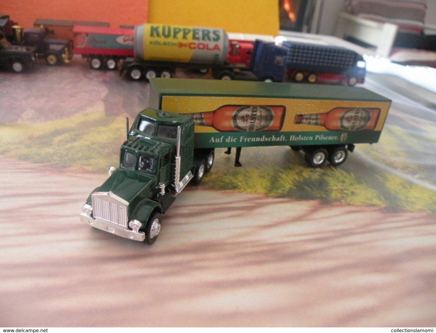 Camion Américain Mack - Bière Holsten - 1/87 Sans Boite - Massstab 1:87