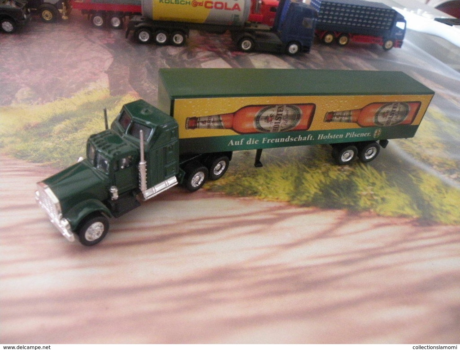 Camion Américain Mack - Bière Holsten - 1/87 Sans Boite - Scala 1:87