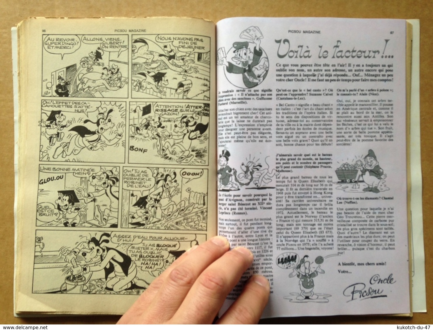 Disney - Picsou Magazine ° Année 1983 - N°133 (avec Grand Défaut D'usure) - Picsou Magazine