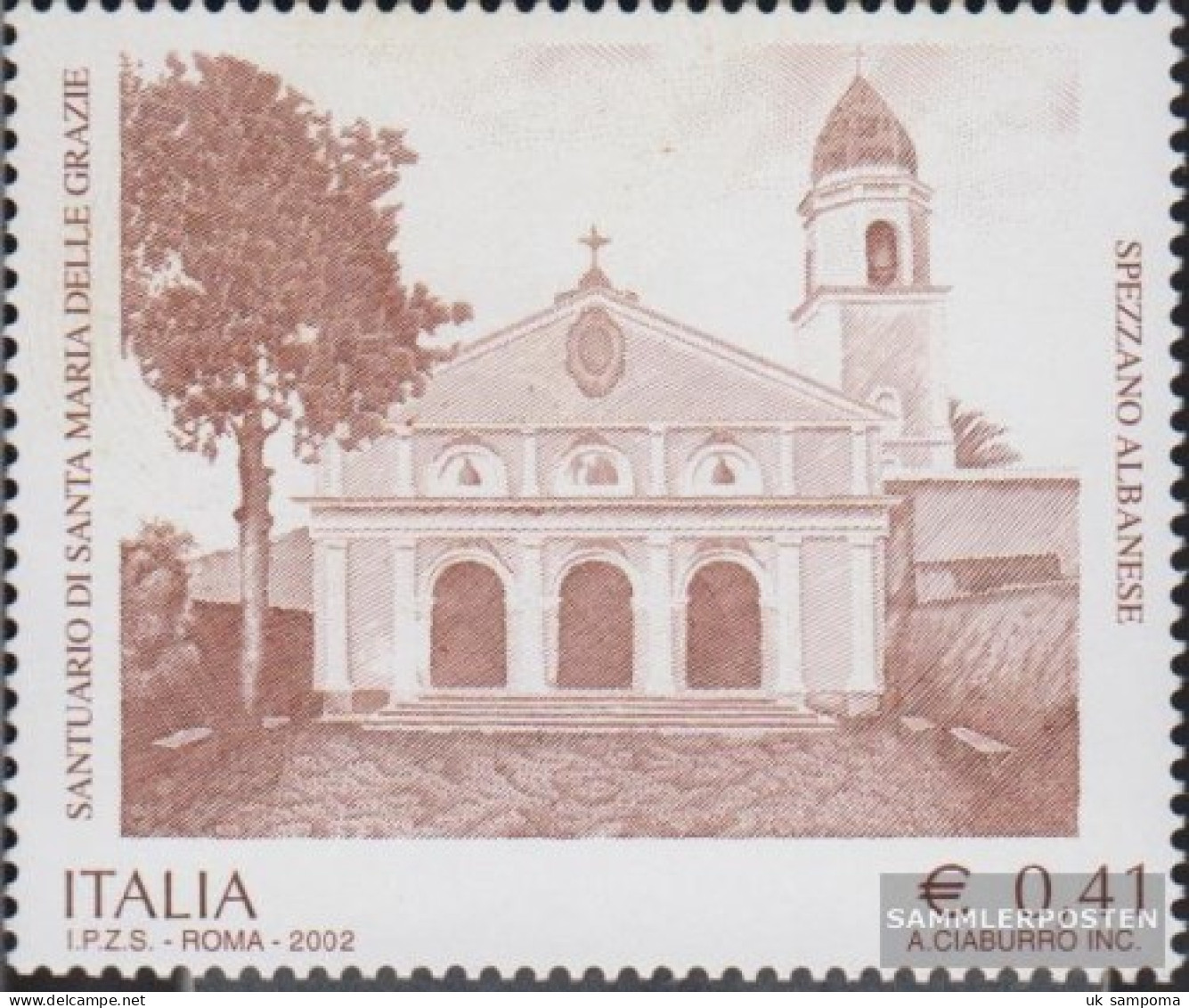 Italy 2838 (complete Issue) Unmounted Mint / Never Hinged 2002 Cultural Heritage - 2001-10: Mint/hinged