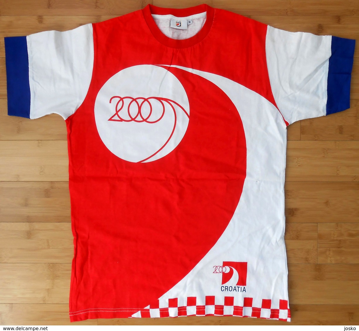 2009 World Men's Handball Championship - Croatia Team Training Jersey (cotton) * Hand-ball T-shirt Trikot Camiseta - Handball