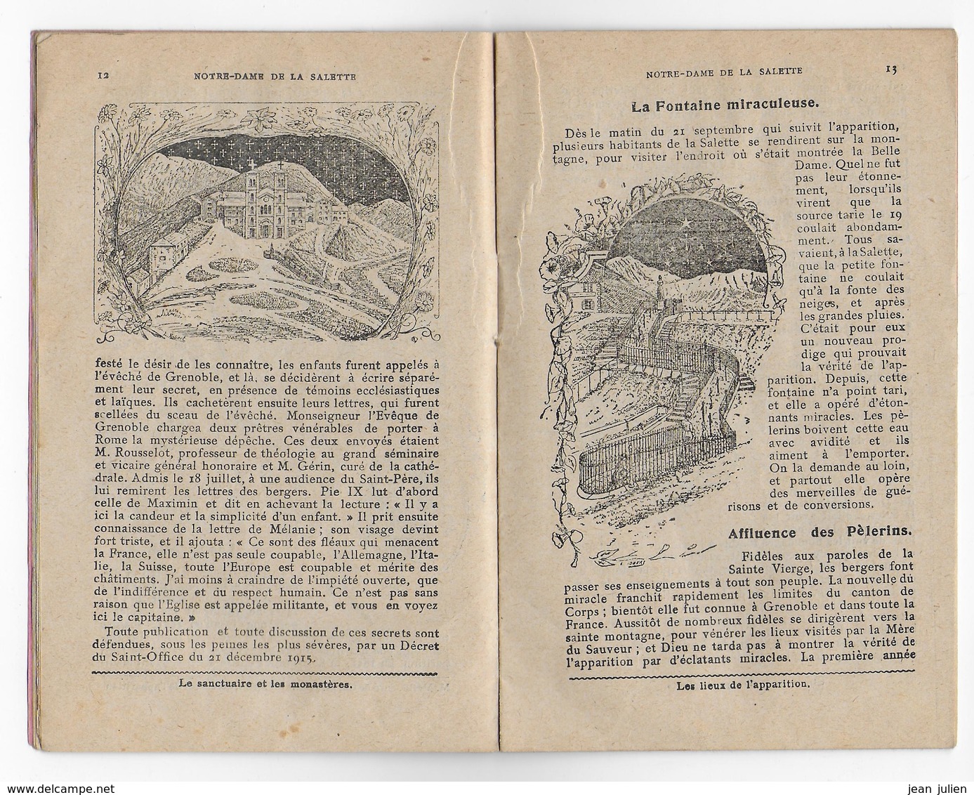 NOTRE DAME DE LA SELETTE  - Abbé P. LIAUD - Petite Monographie - Bien Illustrée - Religion