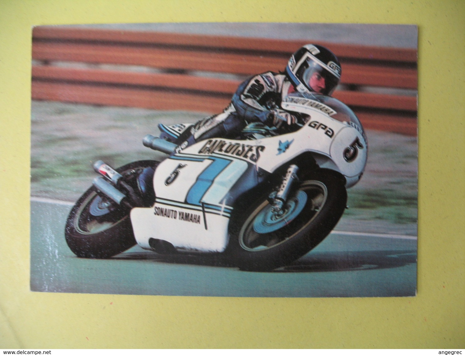 Carte  Moto  Patrick Pons  Yamaha  Ow 31 - Moto