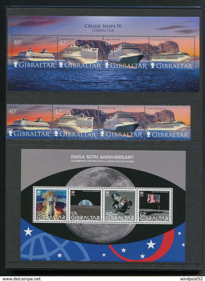 GIBILTERRA GIBRALTAR 2008 - ANNATA COMPLETA NUOVA MNH** - Gibilterra