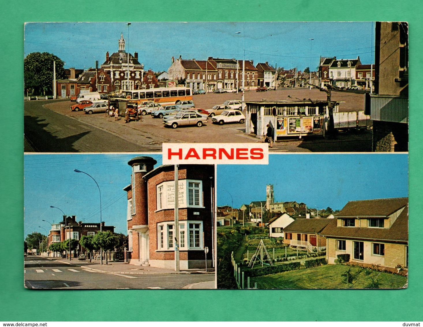 62 Pas De Calais Harnes Carte Multivues - Harnes