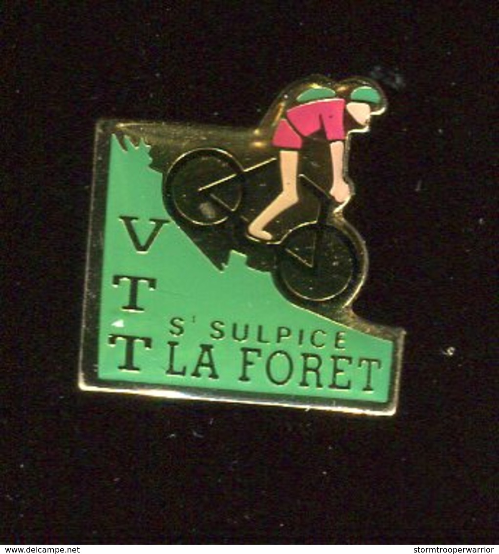 Pin's - VTT Saint Sulpice La Forêt - Rennes Bretagne - Vélo Cyclisme - Cyclisme