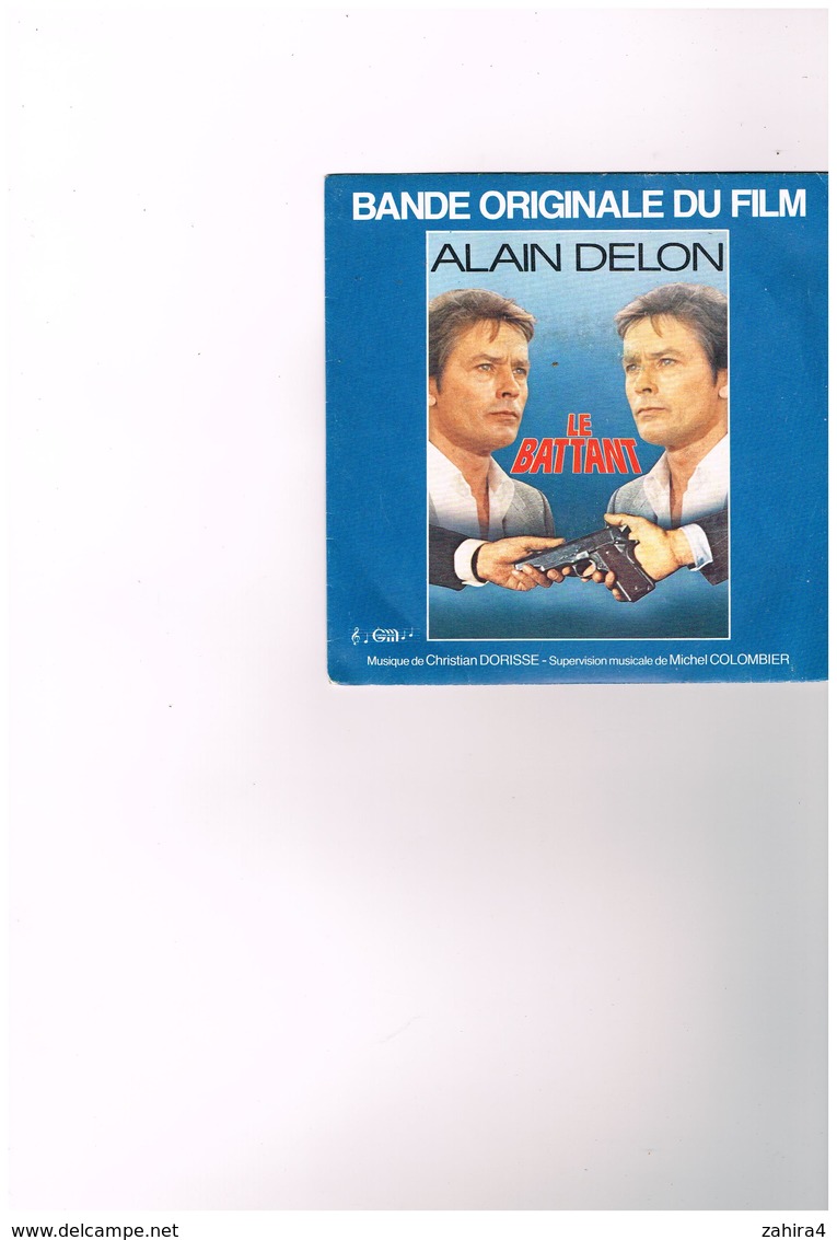 Bande Originale Du Film Le Battant Alain Delon - Christian Dorisse Supervision Musicale Michel Colombier GM 801041 WE - Filmmusik